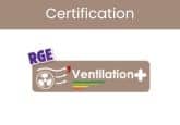 certification Ventilation+ RGE